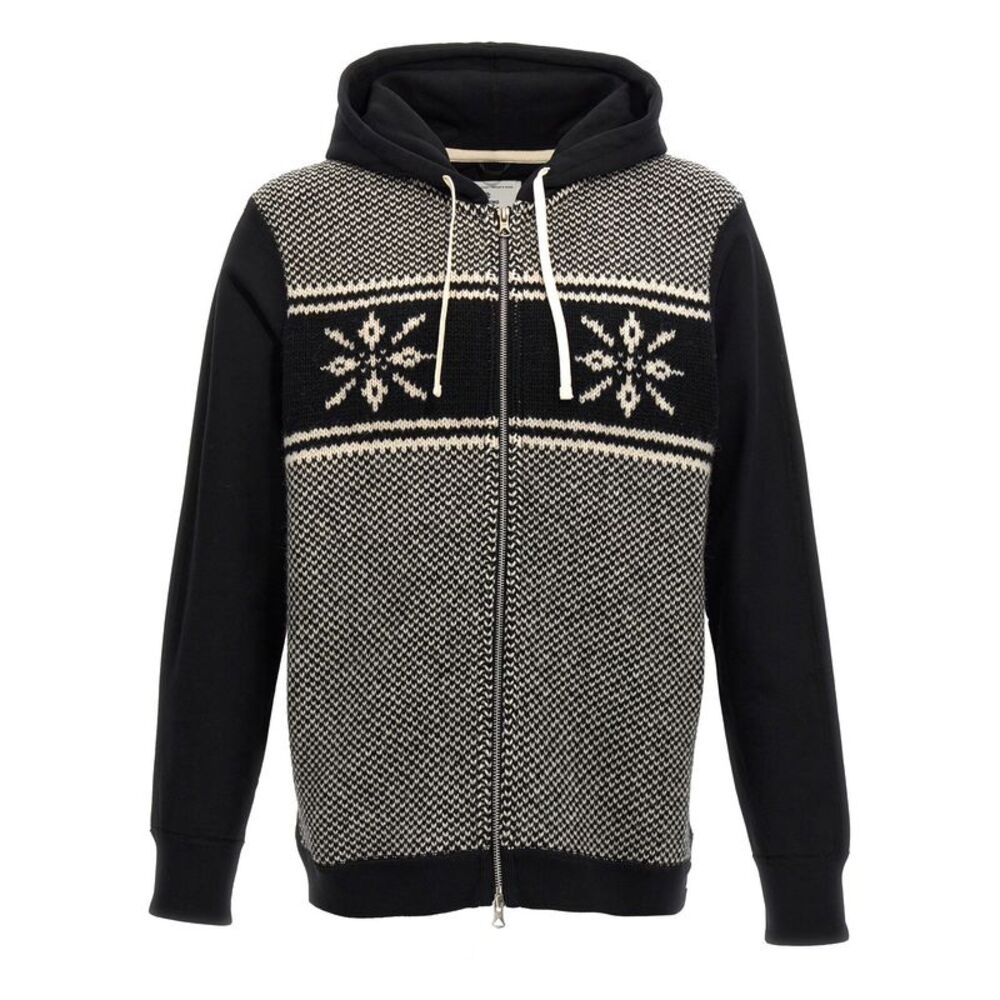 Junya Watanabe Men's Jacquard Insert Hoodie